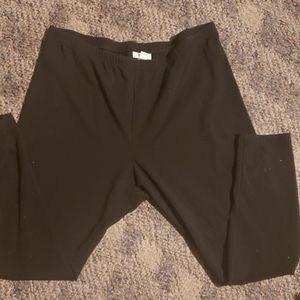 J.Jill Prima Cotton Black Leggings XL
